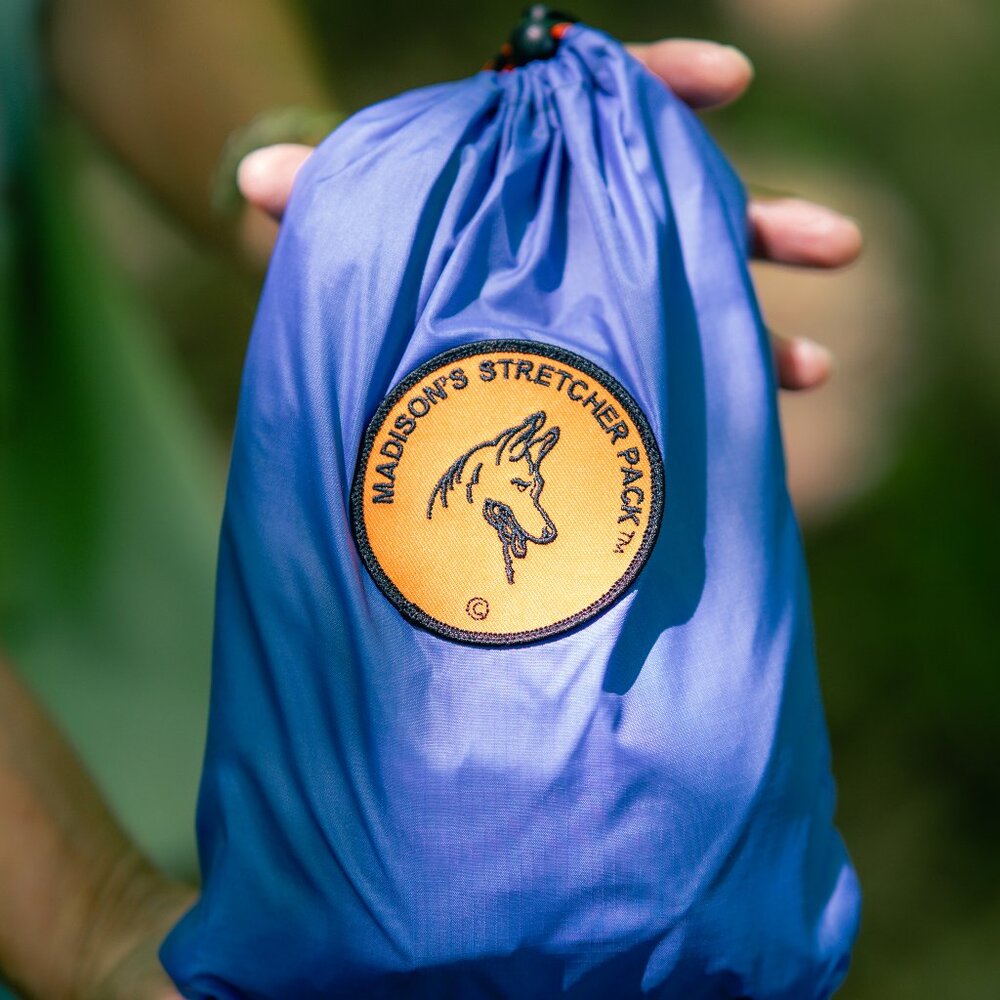 Dog Lovers “Hiking Buddy” Emergency Pet Stretchers.